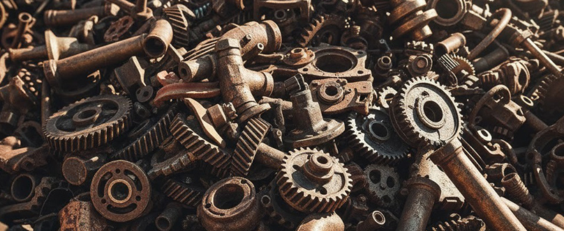 قیمت ضایعات مفرغ در کرج | جدول نرخ هر کیلو مفرغ سبک و سنگین